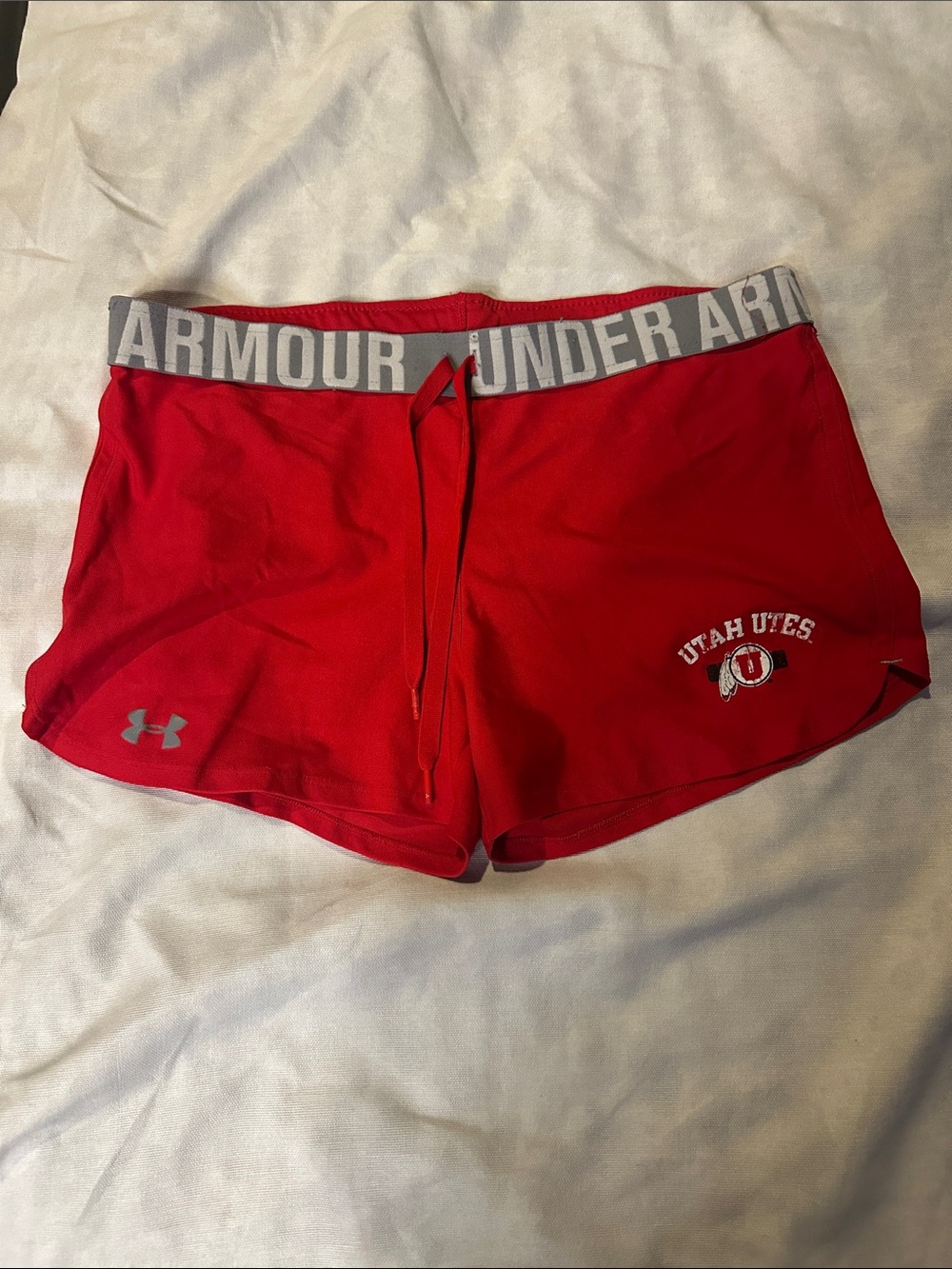 Under Armour Red Utah Utes Women's Athletic Shorts